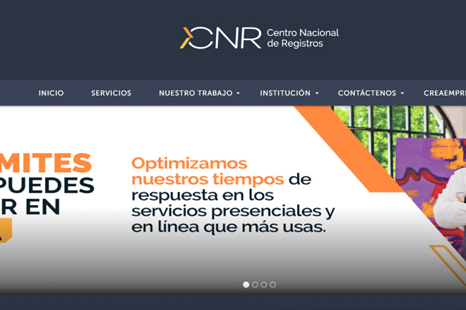 Centro Nacional de Registros (CNR El Salvador)